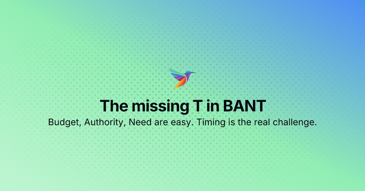 BANT'taki T: Alıcı Zamanlamasını Nasıl Ölçersiniz